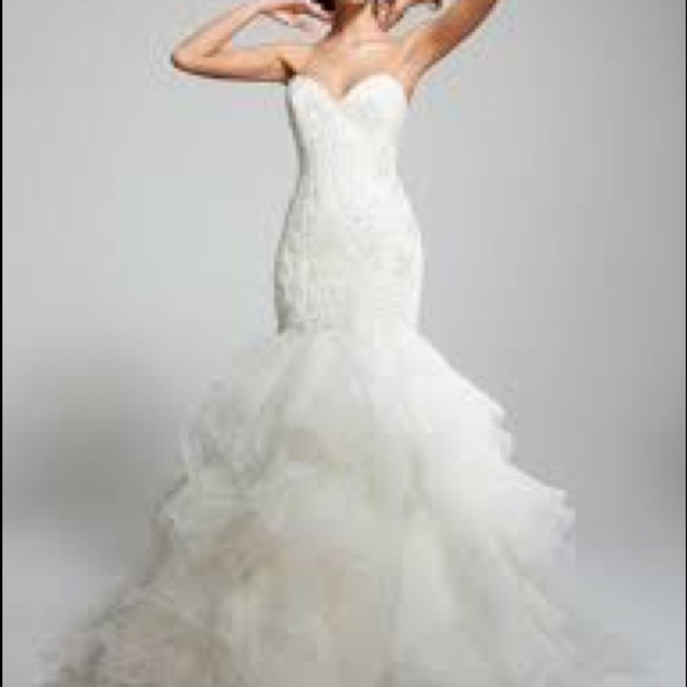 Matthew Christopher Wedding Gown NEW NEVER USED